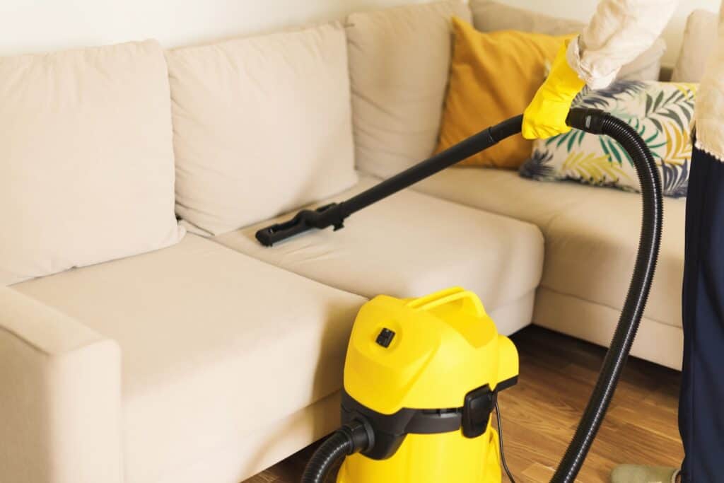 Sofa Vacuuming